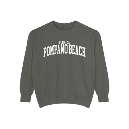 Pompano Beach Florida Comfort Colors Sweatshirt