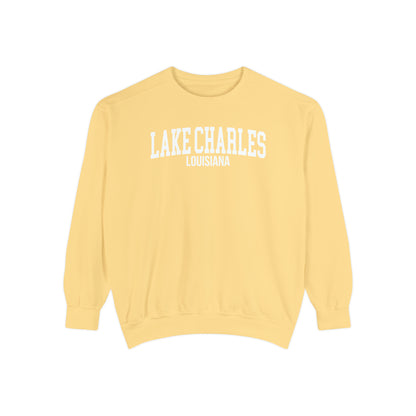 Lake Charles Louisiana Comfort Colors Sweatshirt