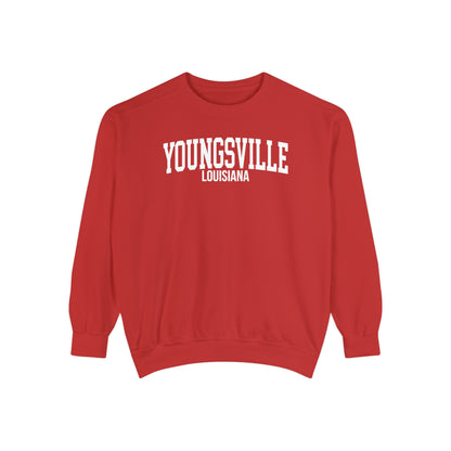 Youngsville Louisiana Comfort Colors Sweatshirt