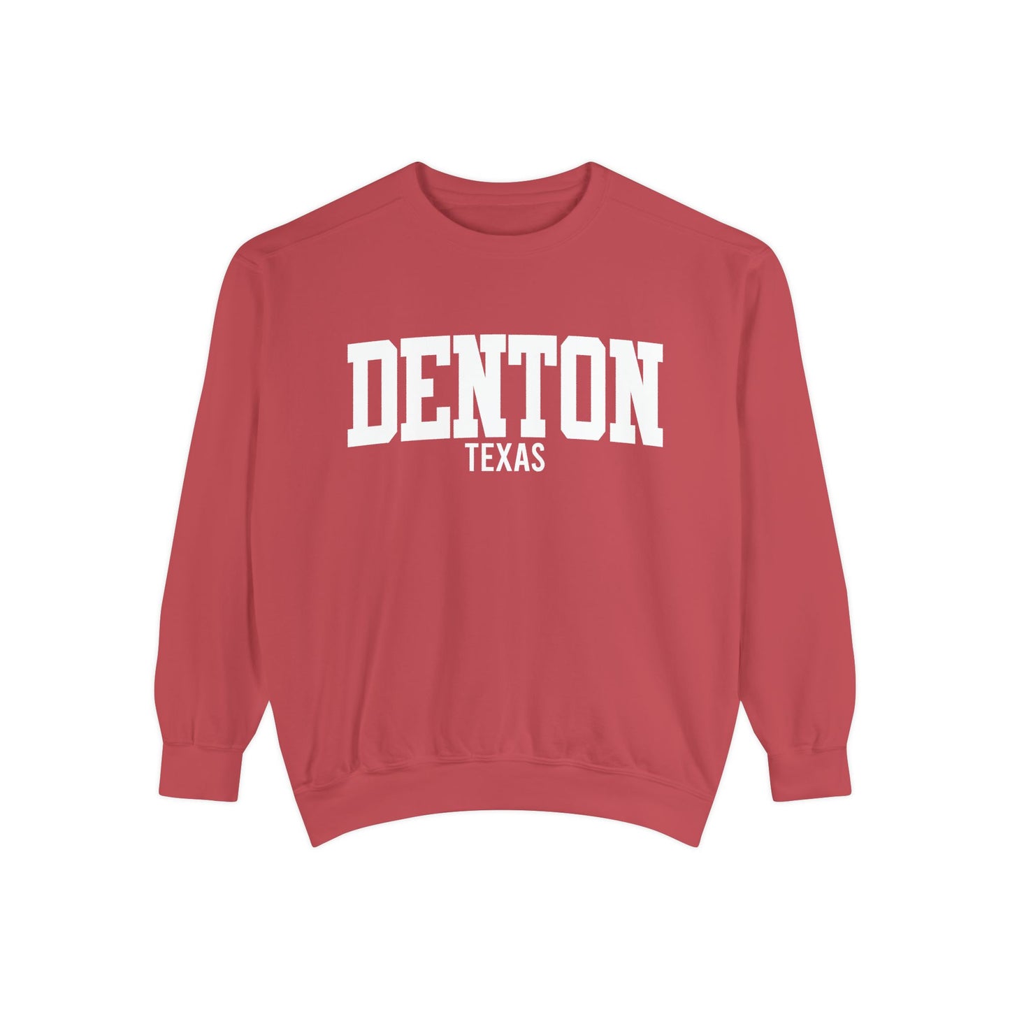 Denton Texas Comfort Colors Sweatshirt