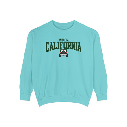 Anaheim California Jeep Comfort Colors Sweatshirt