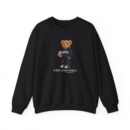 Philadelphia, Pennsylvania Teddy Bear Crewneck Sweatshirt