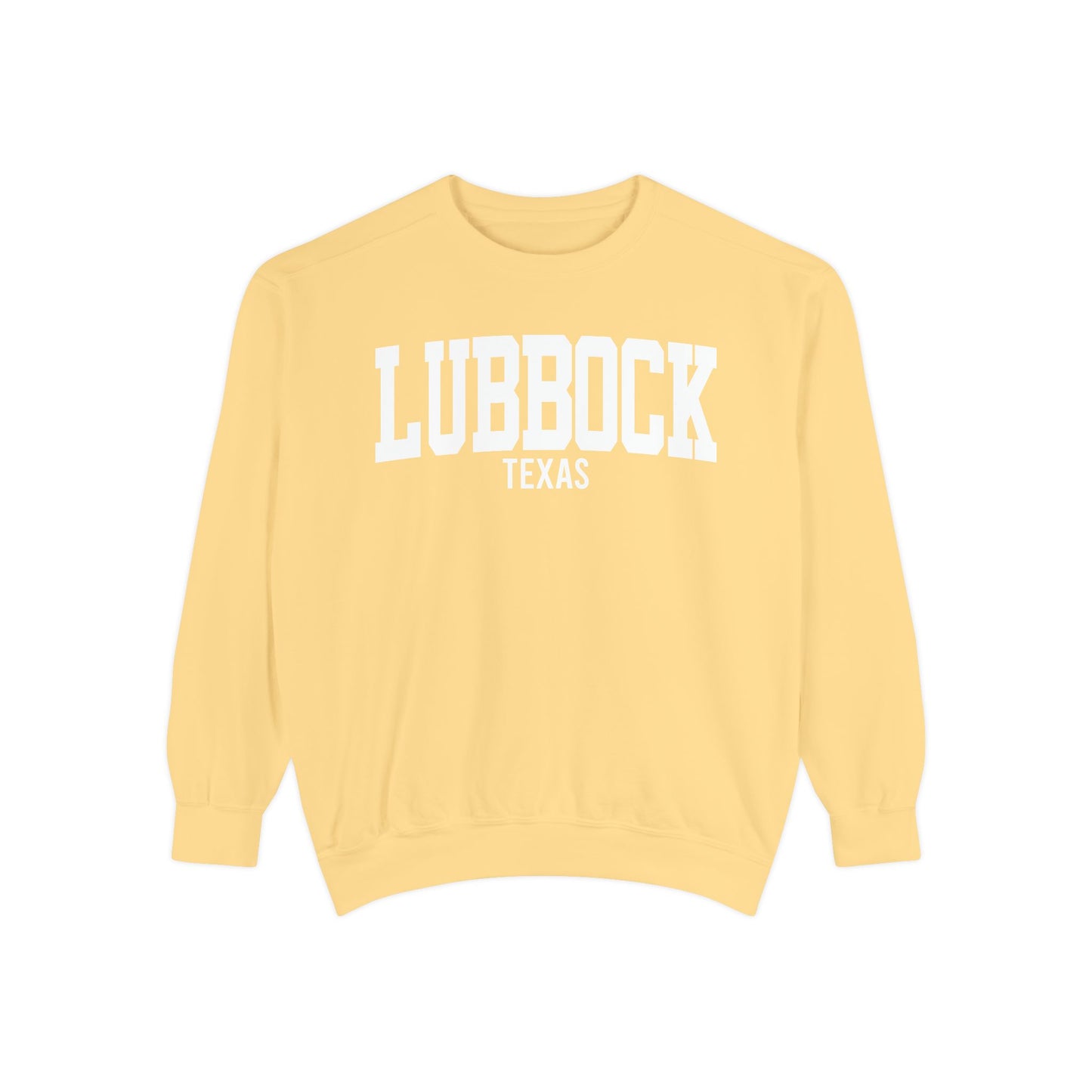 Lubbock Texas Comfort Colors Sweatshirt