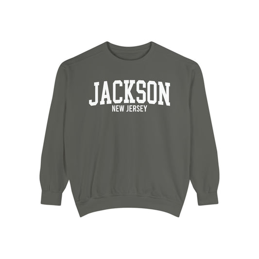 Jackson New Jersey Comfort Colors Sweatshirt