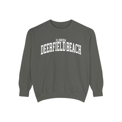 Deerfield Beach Florida Comfort Colors Sweatshirt