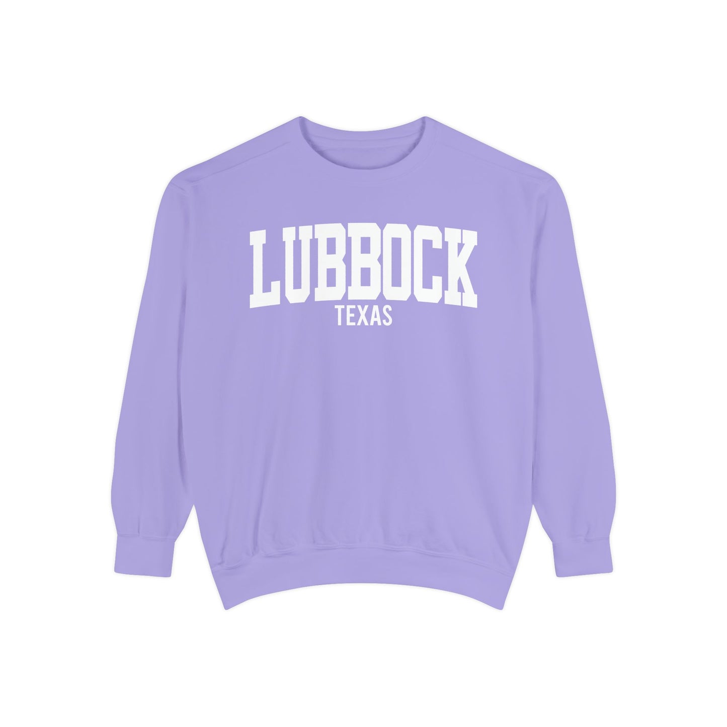 Lubbock Texas Comfort Colors Sweatshirt