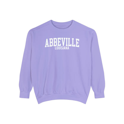 Abbeville Louisiana Comfort Colors Sweatshirt