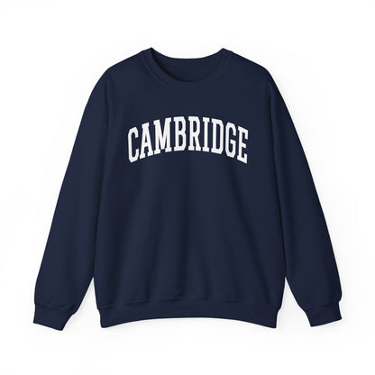 Cambridge, Massachusetts Crewneck Sweatshirt