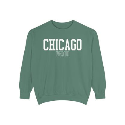 Chicago Proud Comfort Colors Sweatshirt