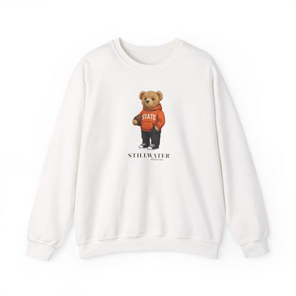 Stillwater, Oklahoma Teddy Bear Crewneck Sweatshirt