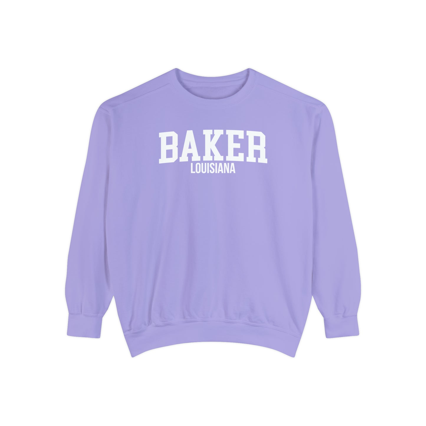 Baker Louisiana Comfort Colors Sweatshirt