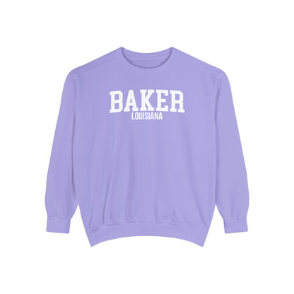 Baker Louisiana Comfort Colors Sweatshirt