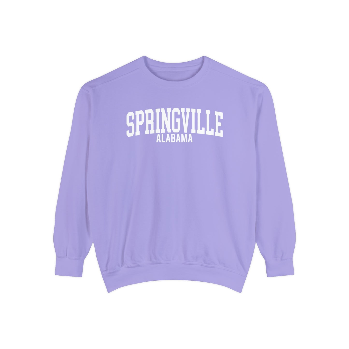 Springville Alabama Comfort Colors Sweatshirt