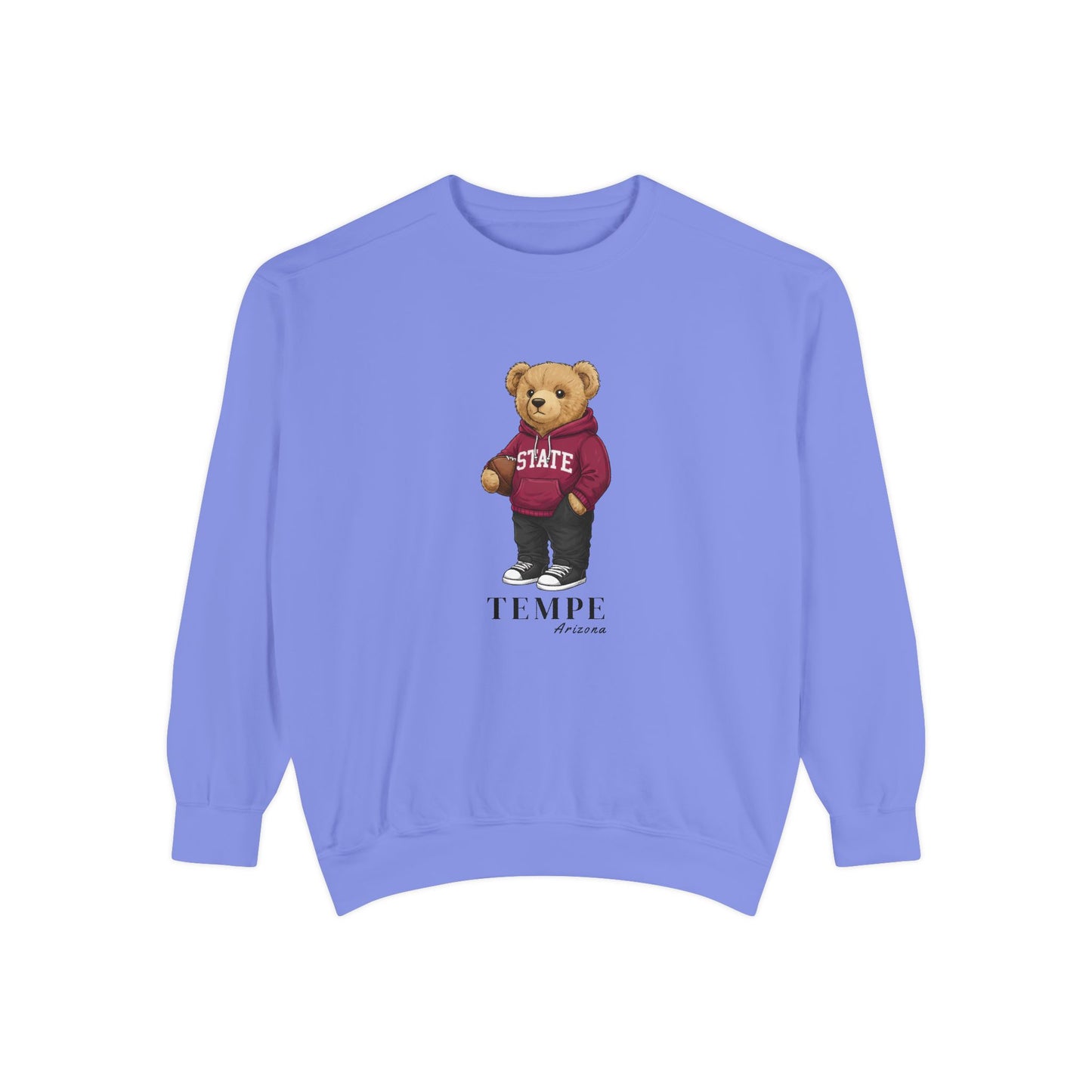 Tempe, Arizona Teddy Bear Comfort Colors Sweatshirt