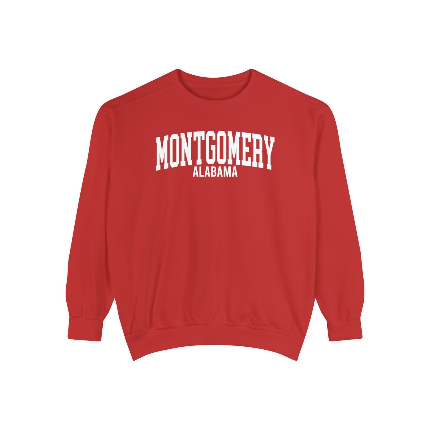 Montgomery Alabama Comfort Colors Sweatshirt