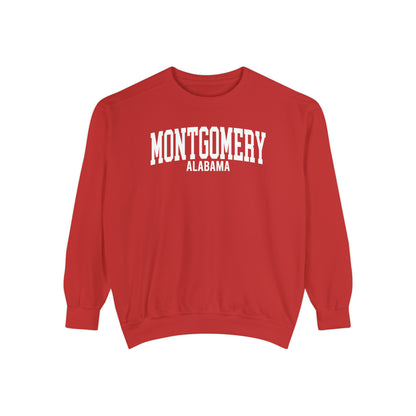 Montgomery Alabama Comfort Colors Sweatshirt
