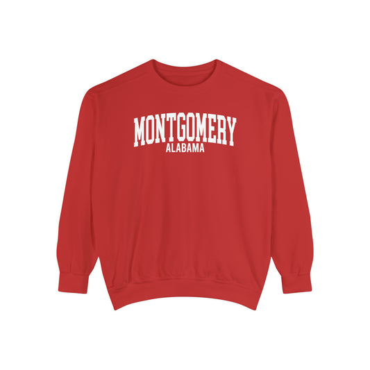 Montgomery Alabama Comfort Colors Sweatshirt
