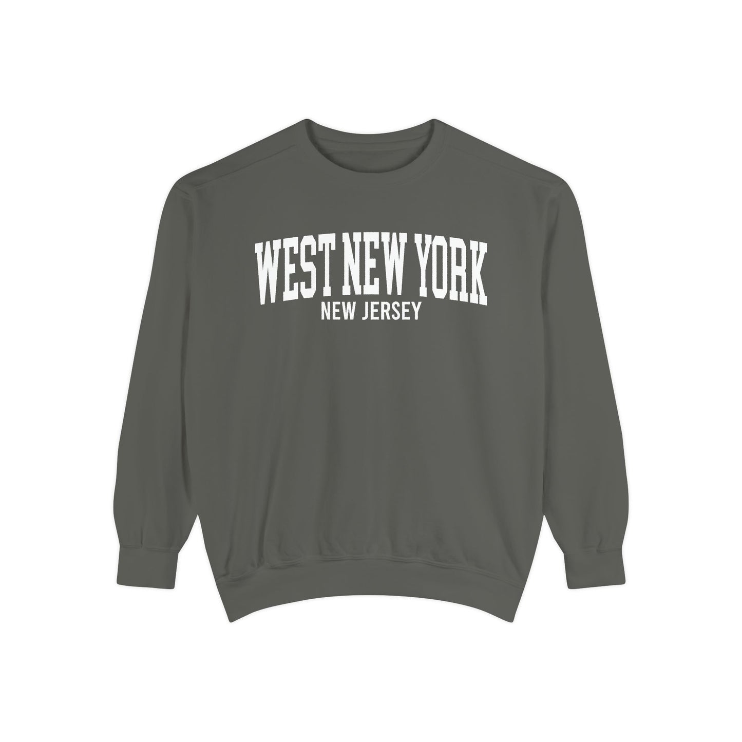 West New York Jersey Comfort Colors Sweatshirt
