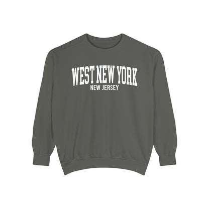 West New York Jersey Comfort Colors Sweatshirt