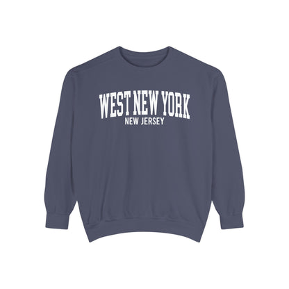 West New York Jersey Comfort Colors Sweatshirt