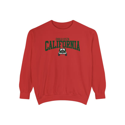 Chula Vista California Jeep Comfort Colors Sweatshirt