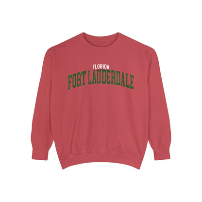 Fort Lauderdale Florida Comfort Colors Sweatshirt