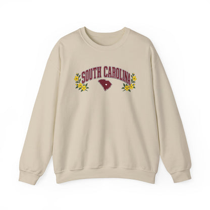 South Carolina Floral Sweatshirt