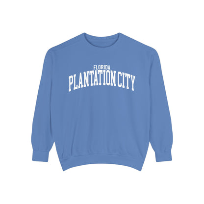 Plantation City Florida Comfort Colors Sweatshirt