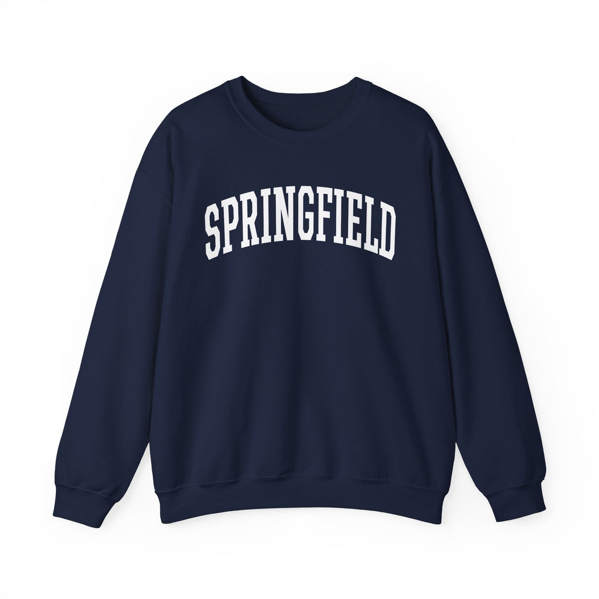 Springfield, Massachusetts Crewneck Sweatshirt