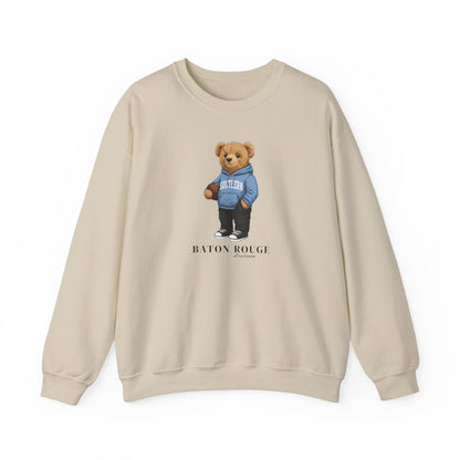 Baton Rouge, Louisiana Teddy Bear Crewneck Sweatshirt