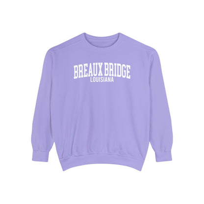 Breaux Bridge Louisiana Comfort Colors Sweatshirt