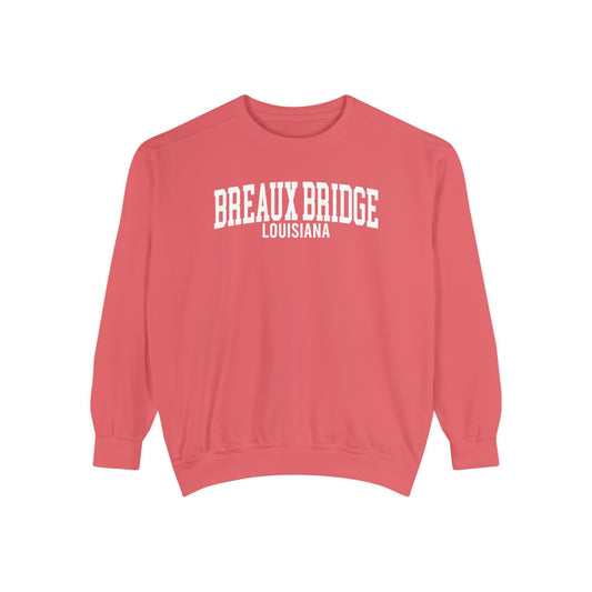 Breaux Bridge Louisiana Comfort Colors Sweatshirt