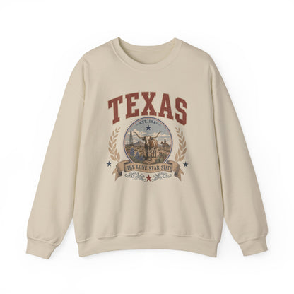Vintage Texas - The Lone Star State Crewneck Sweatshirt