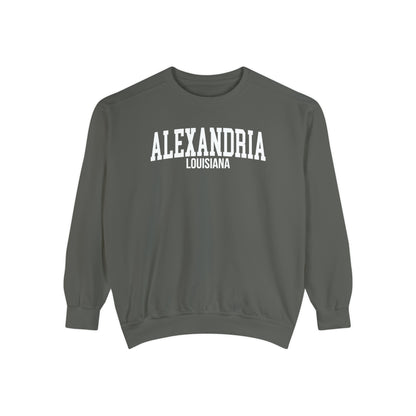 Alexandria Louisiana Comfort Colors Sweatshirt