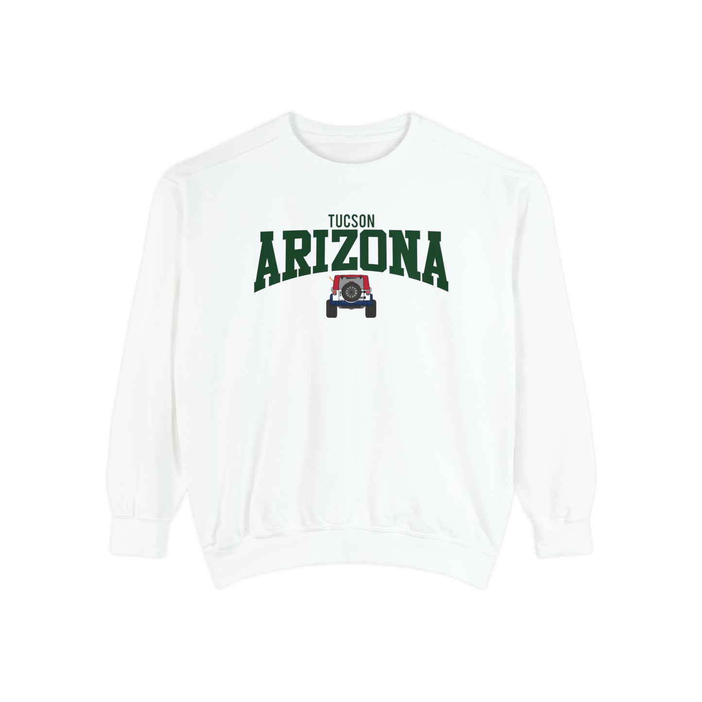 Tucson Arizona Jeep Comfort Colors Sweatshirt