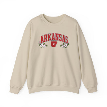 Arkansas Floral Sweatshirt