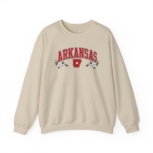 Arkansas Floral Sweatshirt