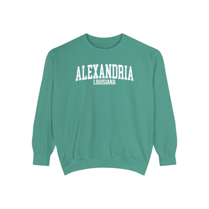 Alexandria Louisiana Comfort Colors Sweatshirt