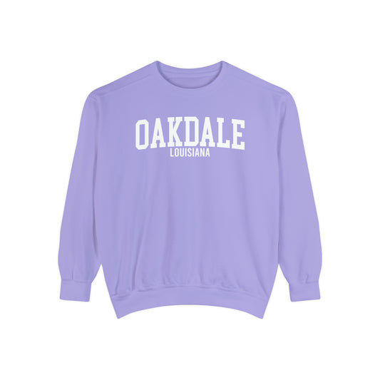 Oakdale Louisiana Comfort Colors Sweatshirt