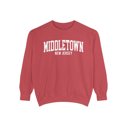 Middletown New Jersey Comfort Colors Sweatshirt