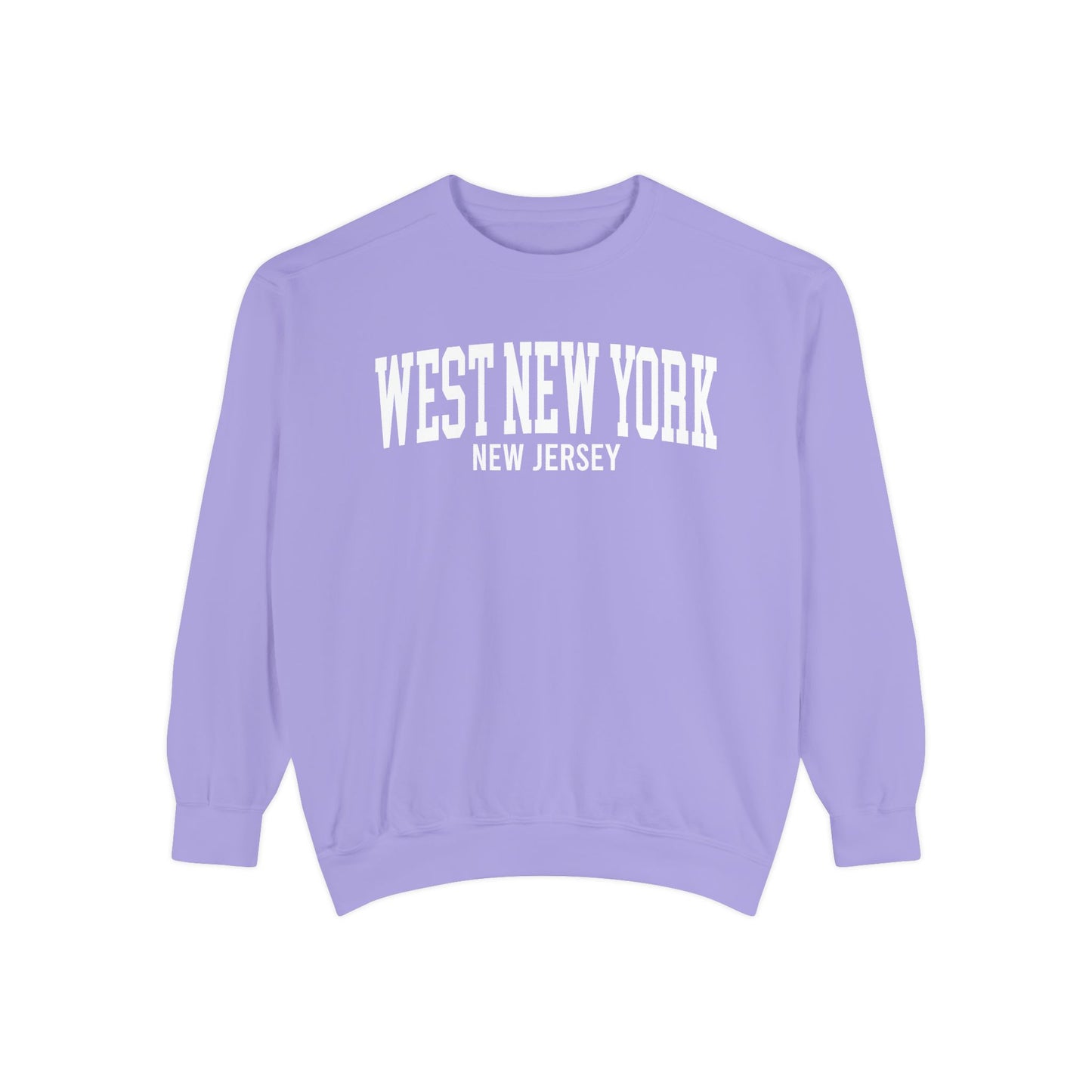 West New York Jersey Comfort Colors Sweatshirt