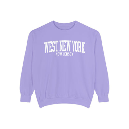 West New York Jersey Comfort Colors Sweatshirt