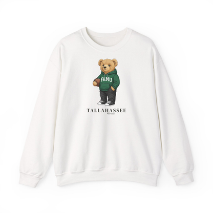 Tallahassee, Florida Teddy Bear Crewneck Sweatshirt