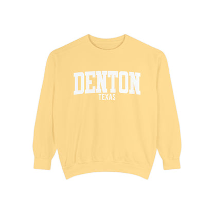 Denton Texas Comfort Colors Sweatshirt