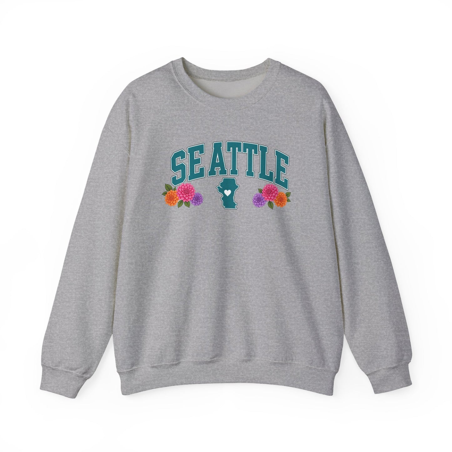 Seattle Floral Sweatshirt