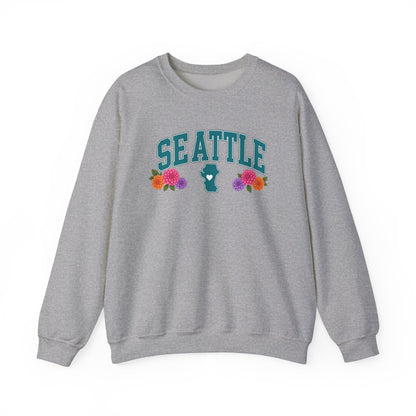 Seattle Floral Sweatshirt