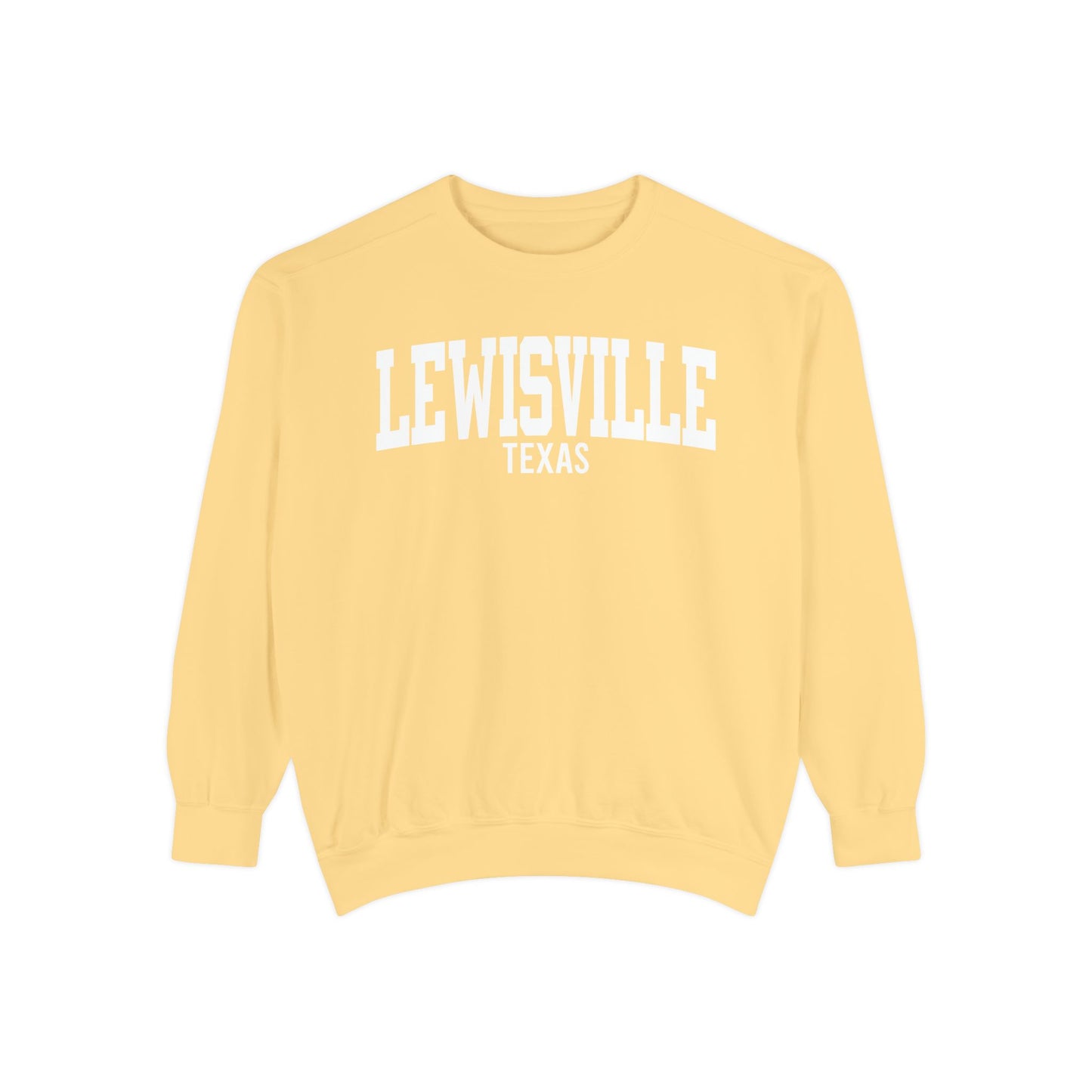 Lewisville Texas Comfort Colors Sweatshirt
