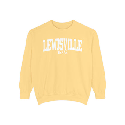 Lewisville Texas Comfort Colors Sweatshirt