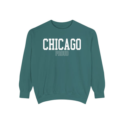 Chicago Proud Comfort Colors Sweatshirt