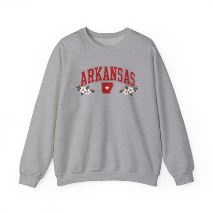 Arkansas Floral Sweatshirt
